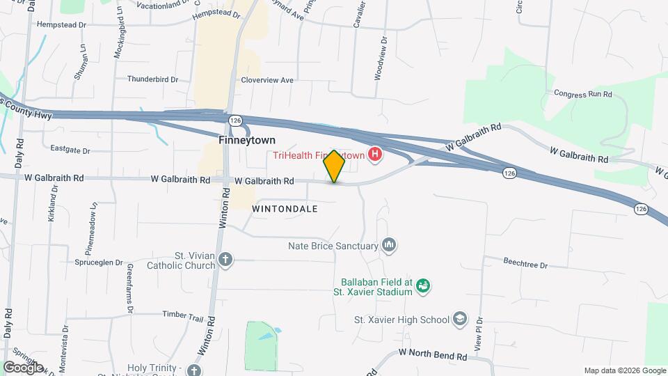 777 W Galbraith Rd Map and Location Details