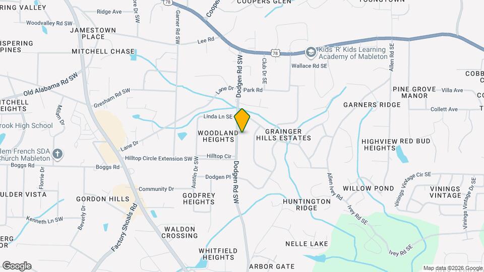 6057 Dodgen Rd SW Map and Location Details