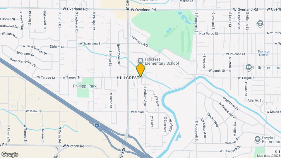 4811 W Targee St Map and Location Details