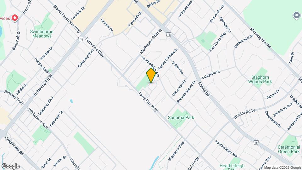 973 Francine Cres Map and Location Details