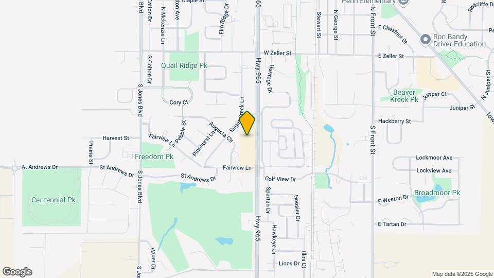 Quail Creek Plaza Apartments Map and Location Details