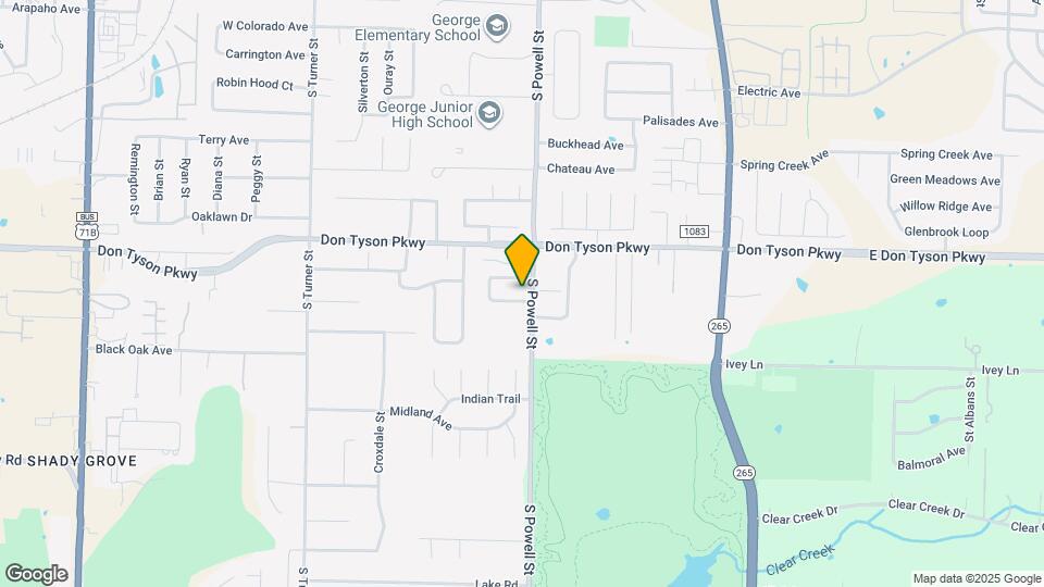 572 Branchwood Ave Map and Location Details