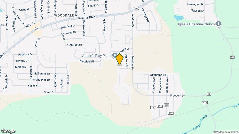 102 S Spring View Dr Map and Location Details