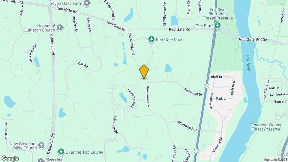 3401 Greenwood Ln Map and Location Details