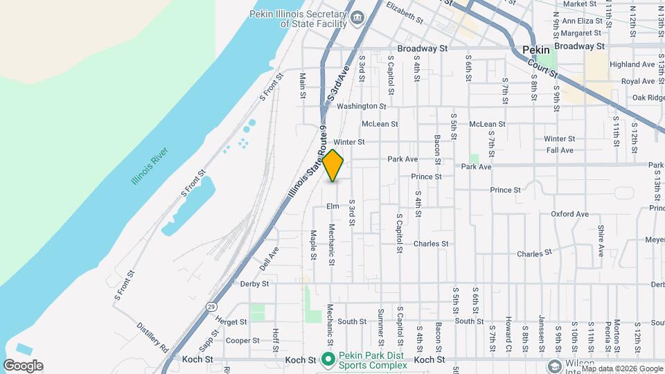 1013 Mechanic St Map and Location Details