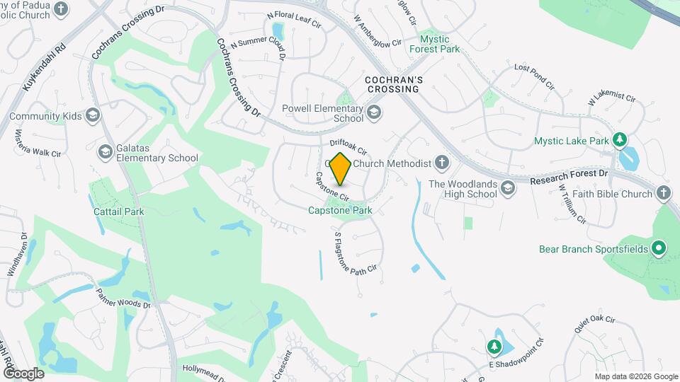 166 E Capstone Cir Map and Location Details