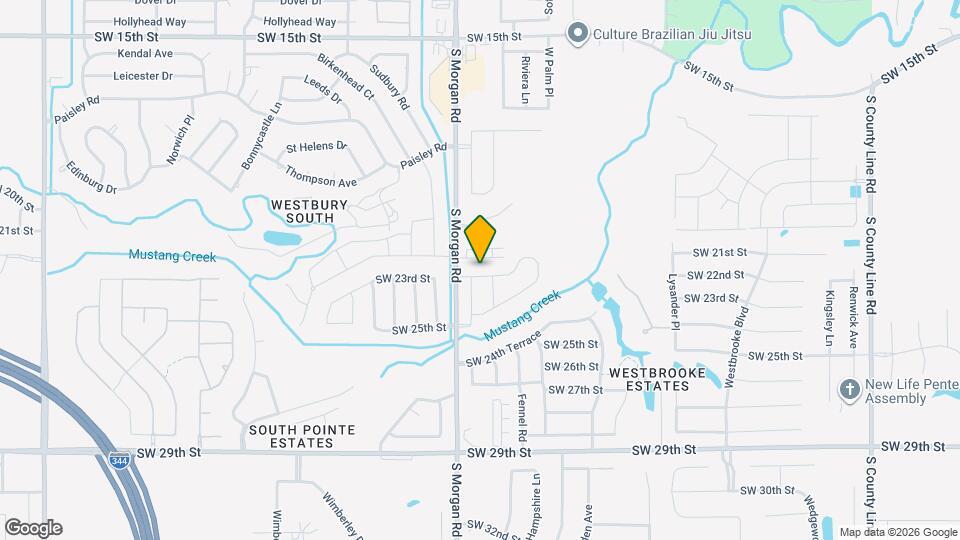 9721 SW 23rd St Map and Location Details