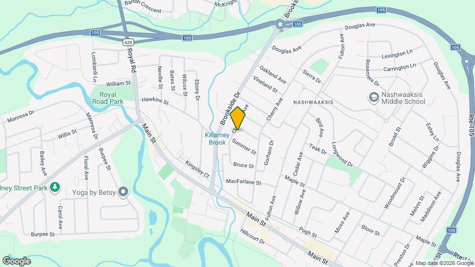 114 Clarence Ave Map and Location Details