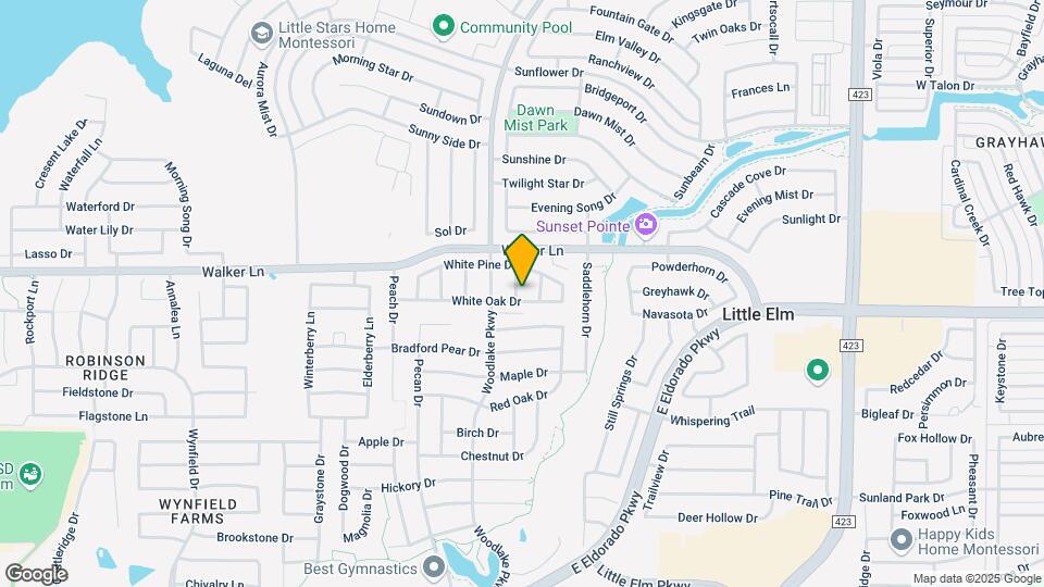 2705 Cedar Crest Dr Map and Location Details