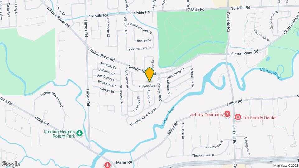 16023 Villaire Ave Mapa y Detalles de la Ubicación