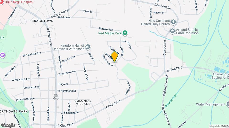 2600 Glenbrook Dr Map and Location Details