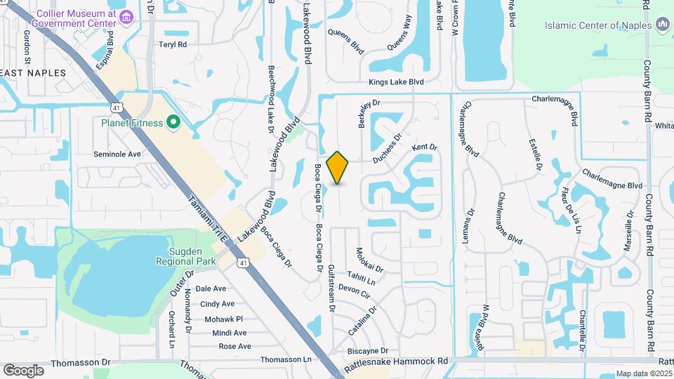 2009 Pine Isle Ln Map and Location Details