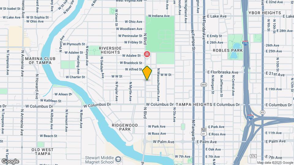 2905 N Blvd Map and Location Details