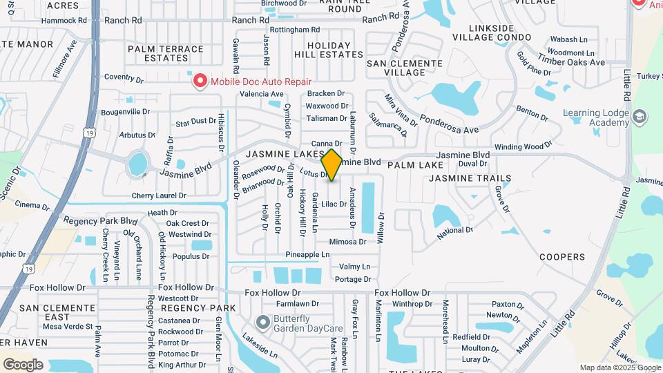 10332 Honeysuckle Ln Map and Location Details