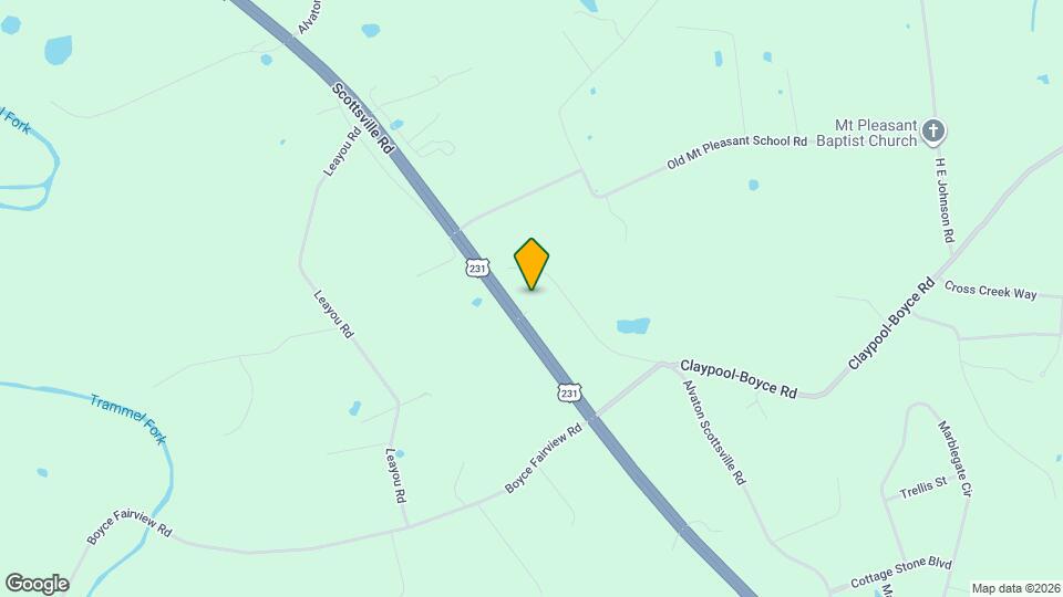 11820 Scottsville Rd Map and Location Details