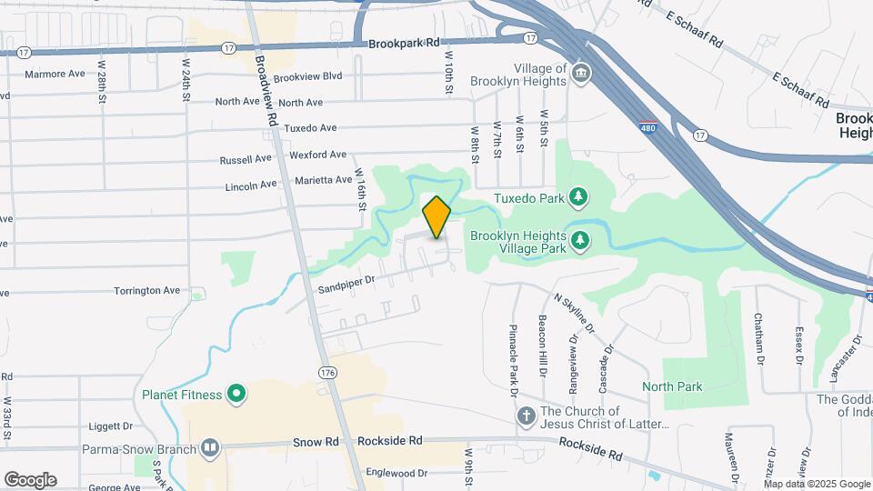 5544 Beach Ct Map and Location Details