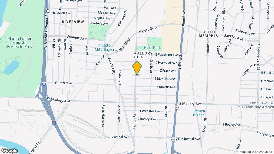 6 E McKellar Ave Mapa y Detalles de la Ubicación