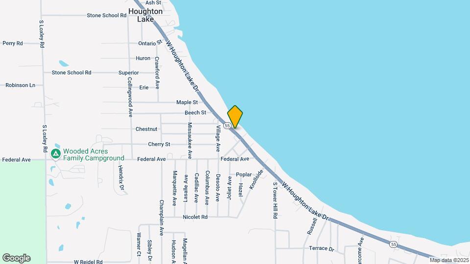 6089 W Houghton Lake Dr Mapa y Detalles de la Ubicación