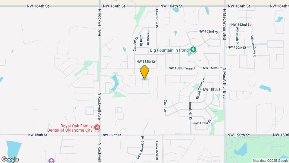 15712 Bennett Dr Map and Location Details