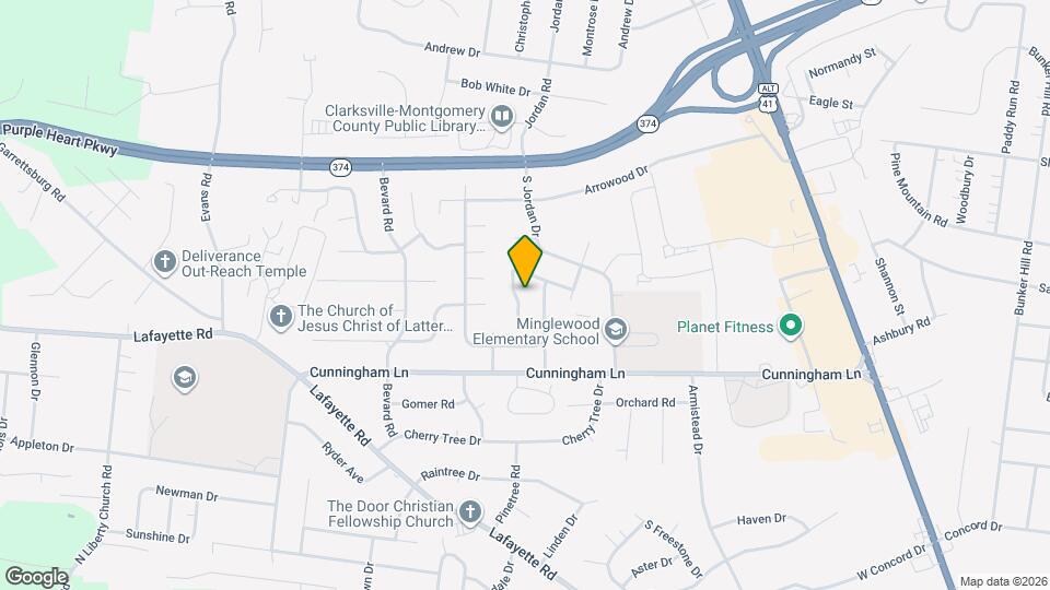 362 Peabody Dr Map and Location Details