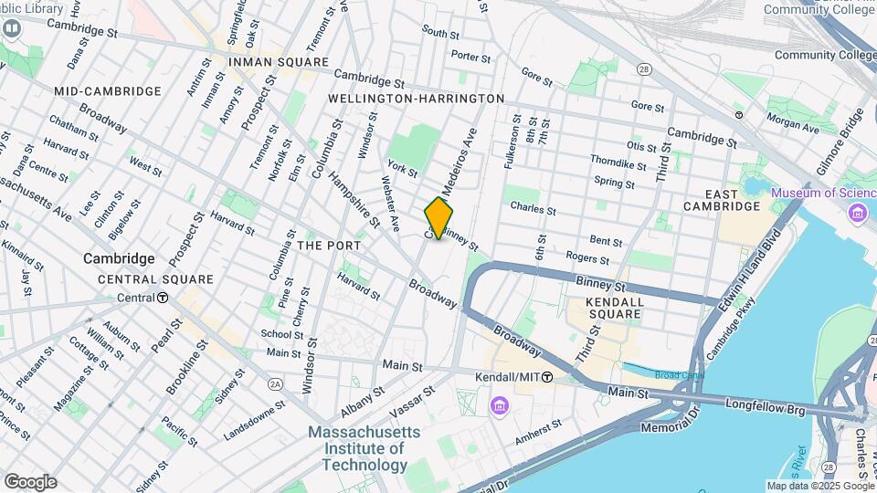 1 Hampshire St Map and Location Details