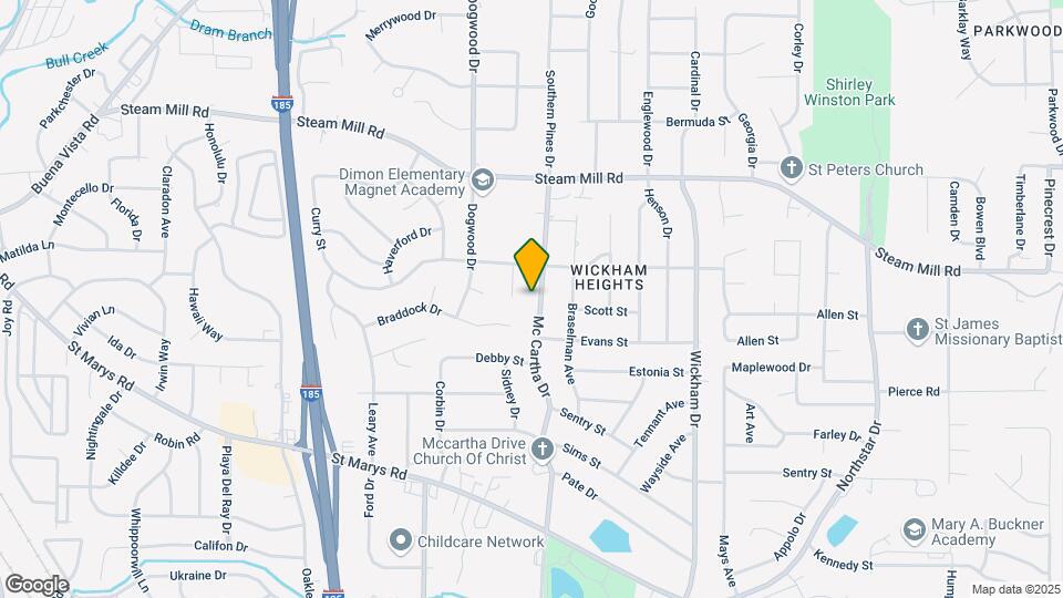 355 McCartha Dr Map and Location Details