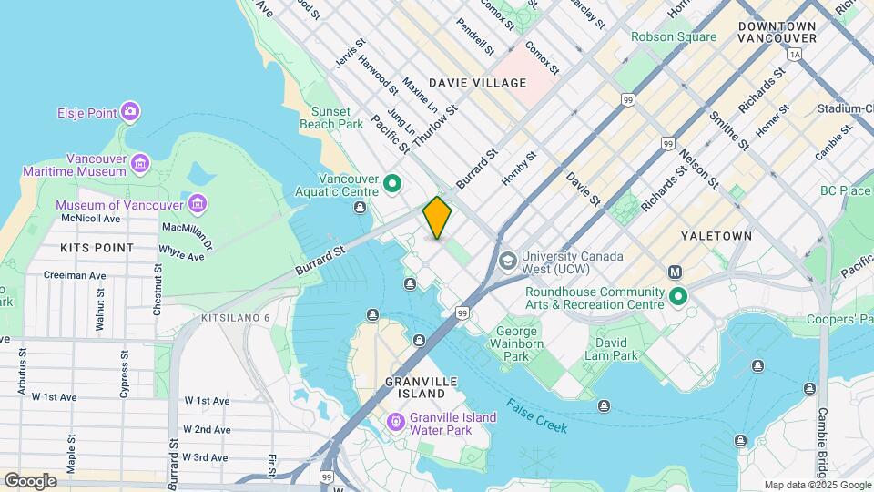 910 Beach Ave Map and Location Details