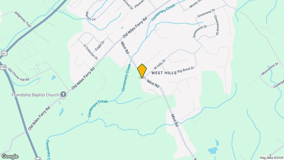 2805 Mint Rd Map and Location Details