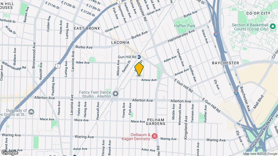 1403 Arnow Ave Map and Location Details