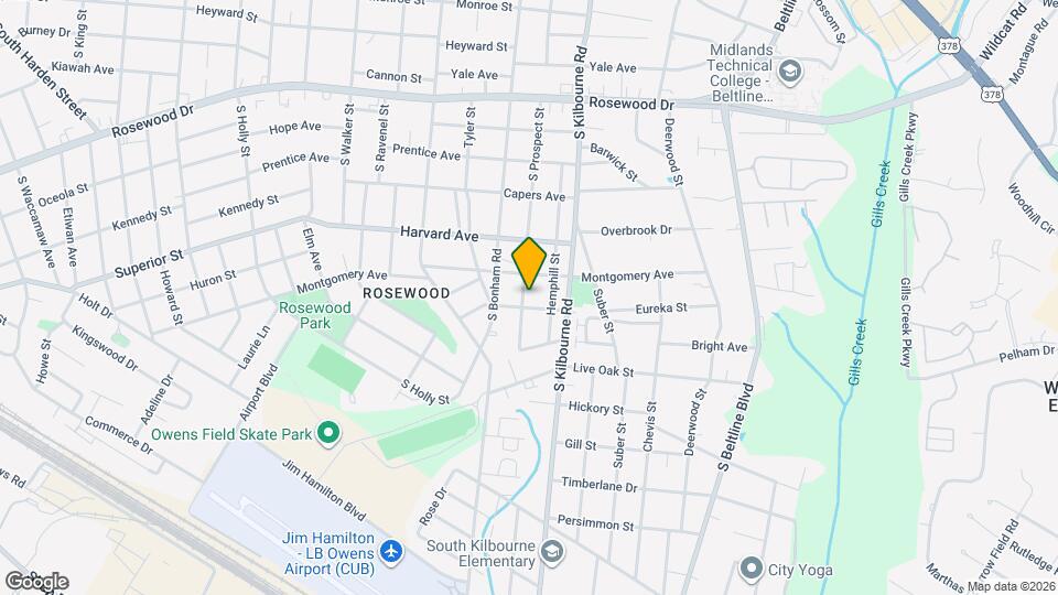 710 S Prospect St Map and Location Details