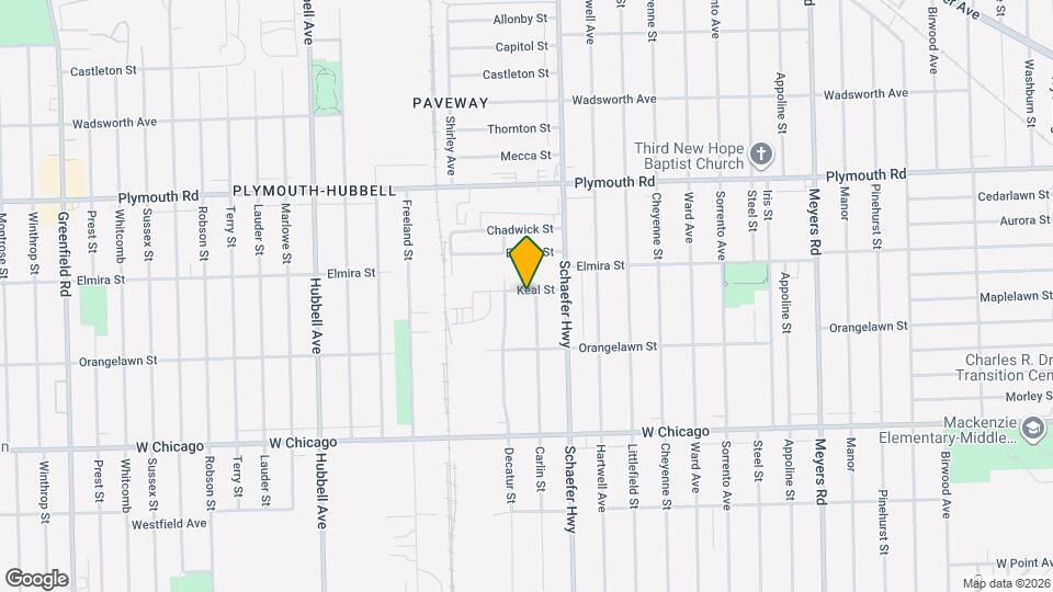 13717 Keal St Map and Location Details