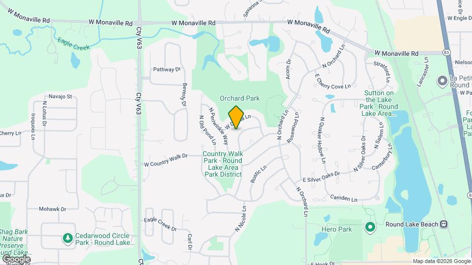 2356 N Sunrise Dr Mapa y Detalles de la Ubicación