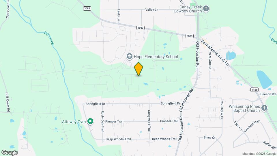 16571 Homeward Ct Map and Location Details