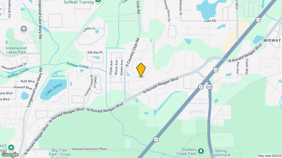 1440 Oberlin Terrace Map and Location Details