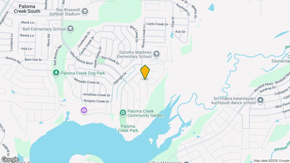 1516 Claireborne Court Little Elm TX Map and Location Details