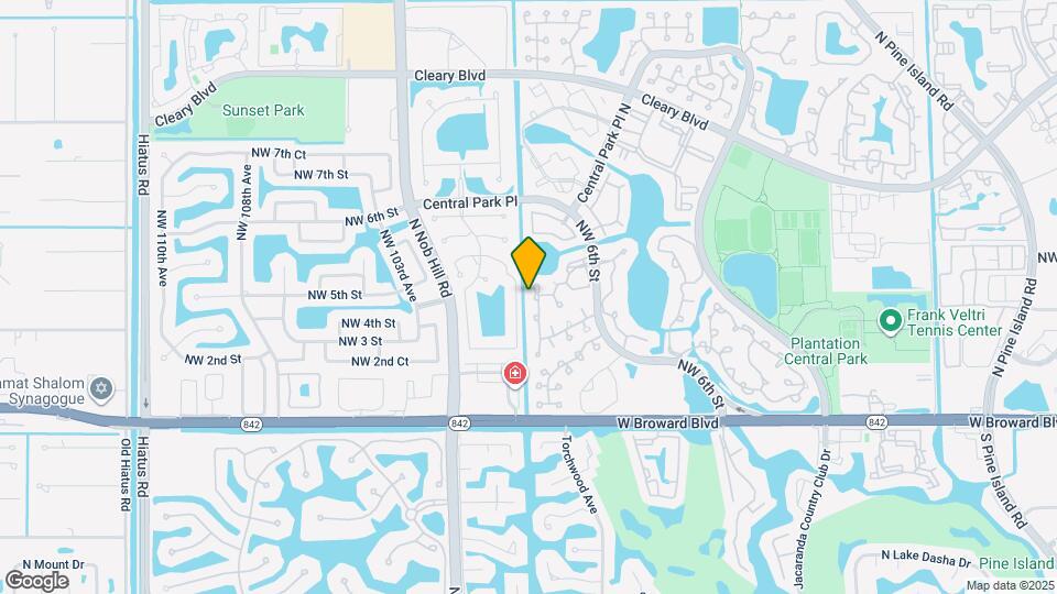 9944 NW 2nd Ct Map and Location Details