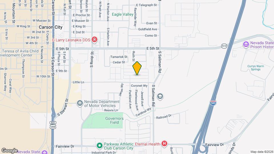 1299 Grove St Map and Location Details