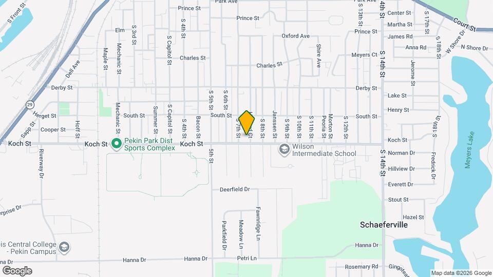 1421 Howard Ct Map and Location Details