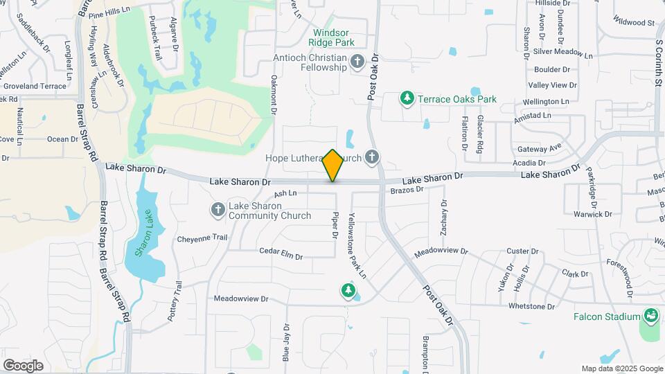 1715 Ash Ln Mapa y Detalles de la Ubicación