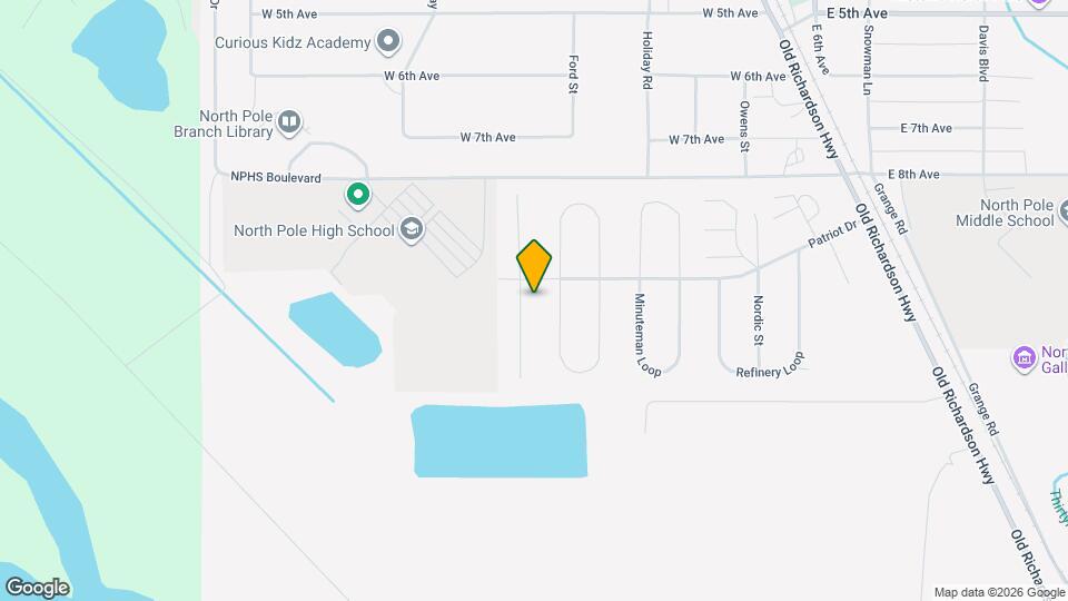 840 Shellinger St Mapa y Detalles de la Ubicación