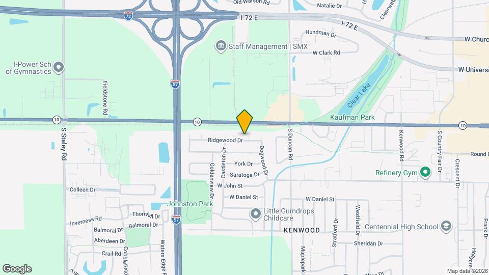 3206 Ridgewood Dr Map and Location Details