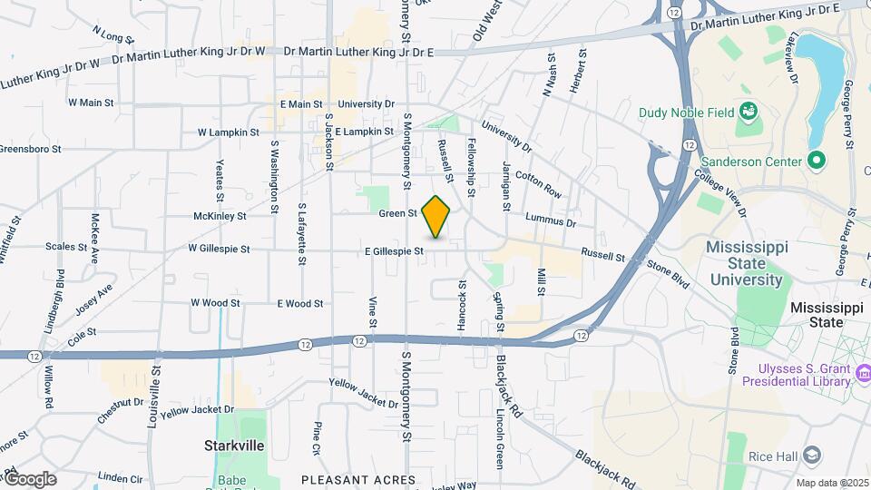 513 E Gillespie St, Unit E 25 Map and Location Details