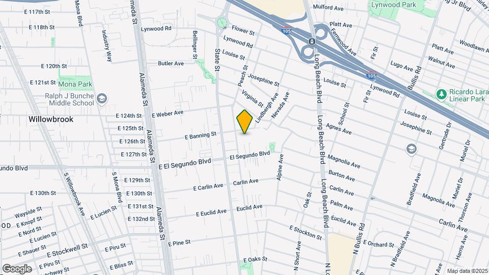 3154 Banning Avenue Mapa y Detalles de la Ubicación
