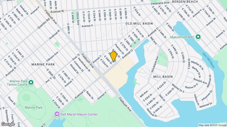 2077 E 54th St Map and Location Details