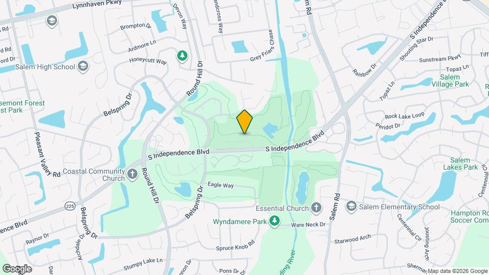 5068 Glenwood Way Map and Location Details