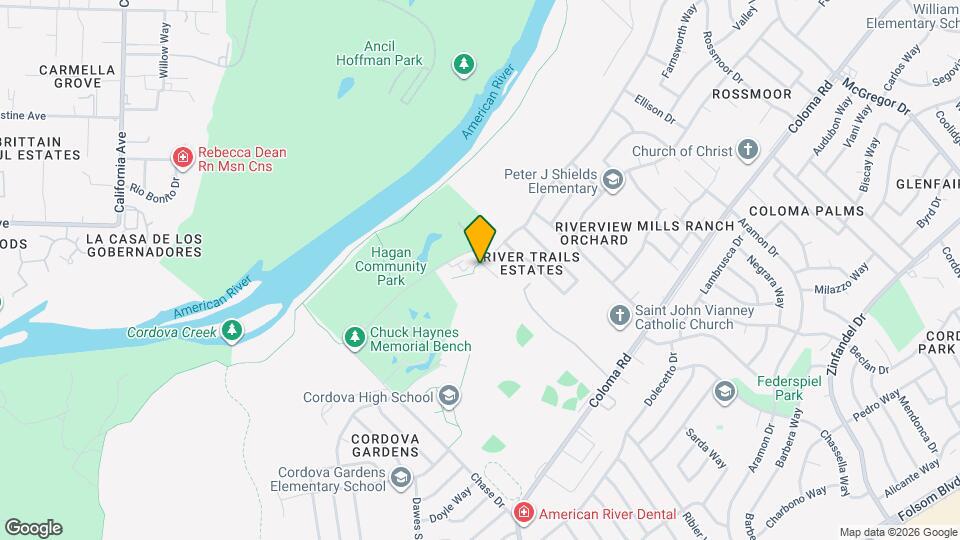 2200 Trails Ct Map and Location Details