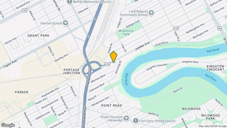 868 Jubilee Av Map and Location Details