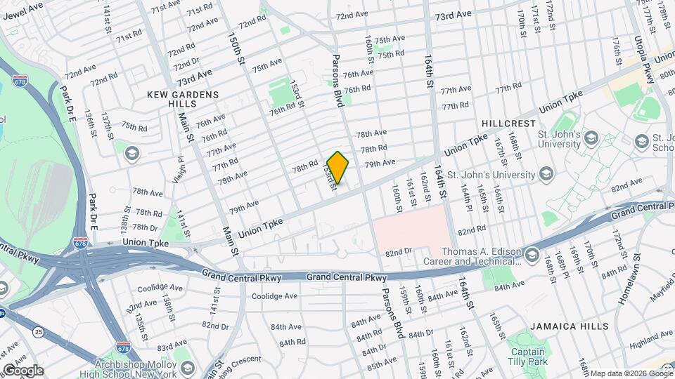 79-29 153rd St Map and Location Details