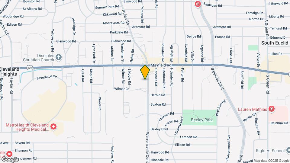 Warrensville Community Apartments Mapa y Detalles de la Ubicación