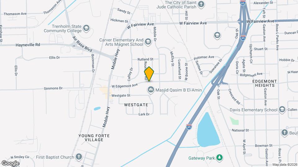 2655 W Edgemont Ave Map and Location Details